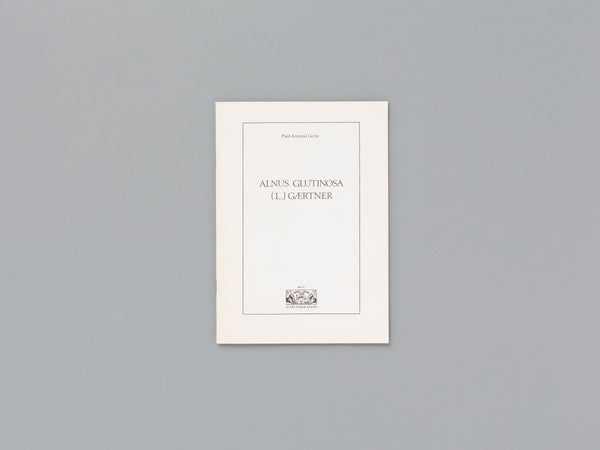 Gette, Paul-Armand : Alnus Glutinosa (L.) Gaertner / Double Sphinx Serie No. 11