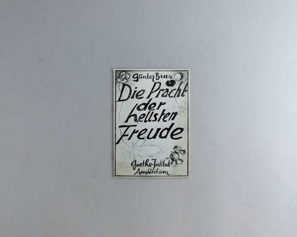 Brus, Günter : Zeichnunge, Zeitschriften und Bücher