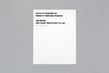 John M Armleder About Nothing. Works on Paper 1962-2007