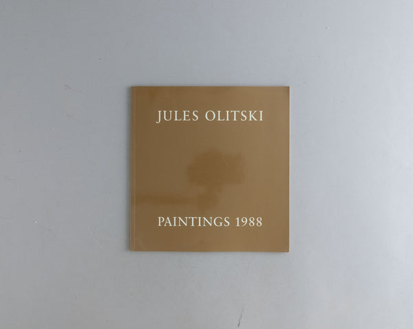 Olitski, Jules : Paintings 1988