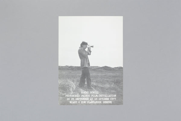 Schill, Ruedi : Photoworks Prints Film-Installation (Poster)