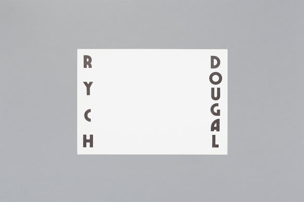 Rych Dougal : Carton d'invitation au vernissage