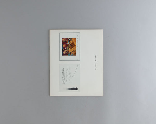 Boshier, Derek : Works 1971 - 1974